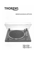 Thorens TD-170-1-Owners-Manual-DE